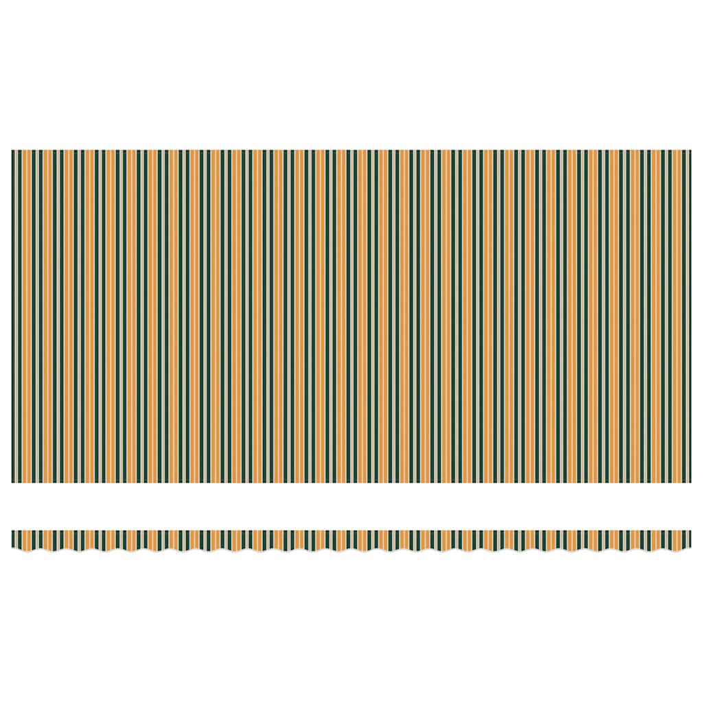 vidaXL Awning Replacement Fabric Green and Yellow 580 x 295 cm 5
