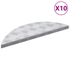Stair Tread Silver Aluminium