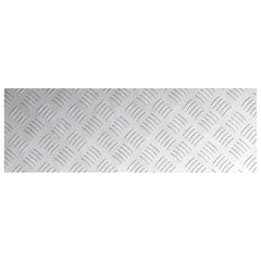vidaXL Stair Tread 4 pcs 75 x 25 cm Silver Aluminium Rectangular 5
