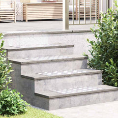 vidaXL Stair Tread 4 pcs 60 x 30 cm Silver Aluminium Rectangular 1