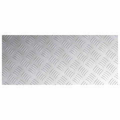vidaXL Stair Tread 4 pcs 70 x 30 cm Silver Aluminium Rectangular 5