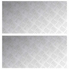 vidaXL Stair Tread 2 pcs 80 x 40 cm Silver Aluminium Rectangular 2