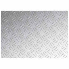 vidaXL Stair Tread 4 pcs 70 x 50 cm Silver Aluminium Rectangular 5