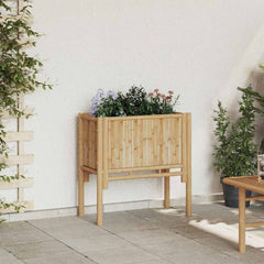 vidaXL Raised Bed Brown 70 x 35 x 70 cm Bamboo 1