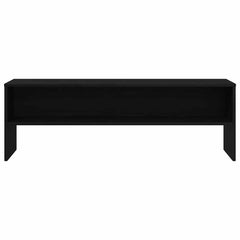 vidaXL TV Cabinet Black Oak 120x40x40 cm Engineered Wood 5