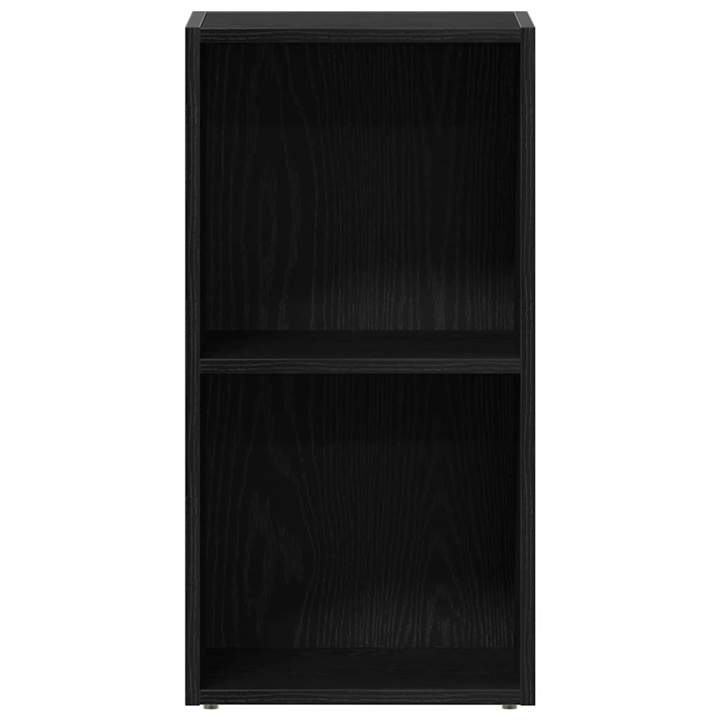 vidaXL LP Storage Box Black Oak 71x34x36 cm Engineered Wood 5