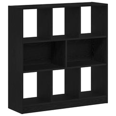 Book Cabinet 97,5x29,5x100 cm Engineered Wood Black oak