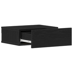 Floating Nightstands 40x30x15 cm Engineered Wood 2 pcs Black oak