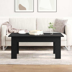 vidaXL Coffee Table Black Oak 100 x 60 x 42 cm Engineered Wood 1