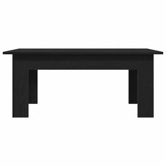vidaXL Coffee Table Black Oak 100 x 60 x 42 cm Engineered Wood 6