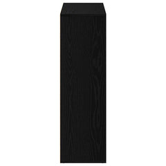 vidaXL Book Cabinet Black Oak 98x29x97.5 cm Engineered Wood 6