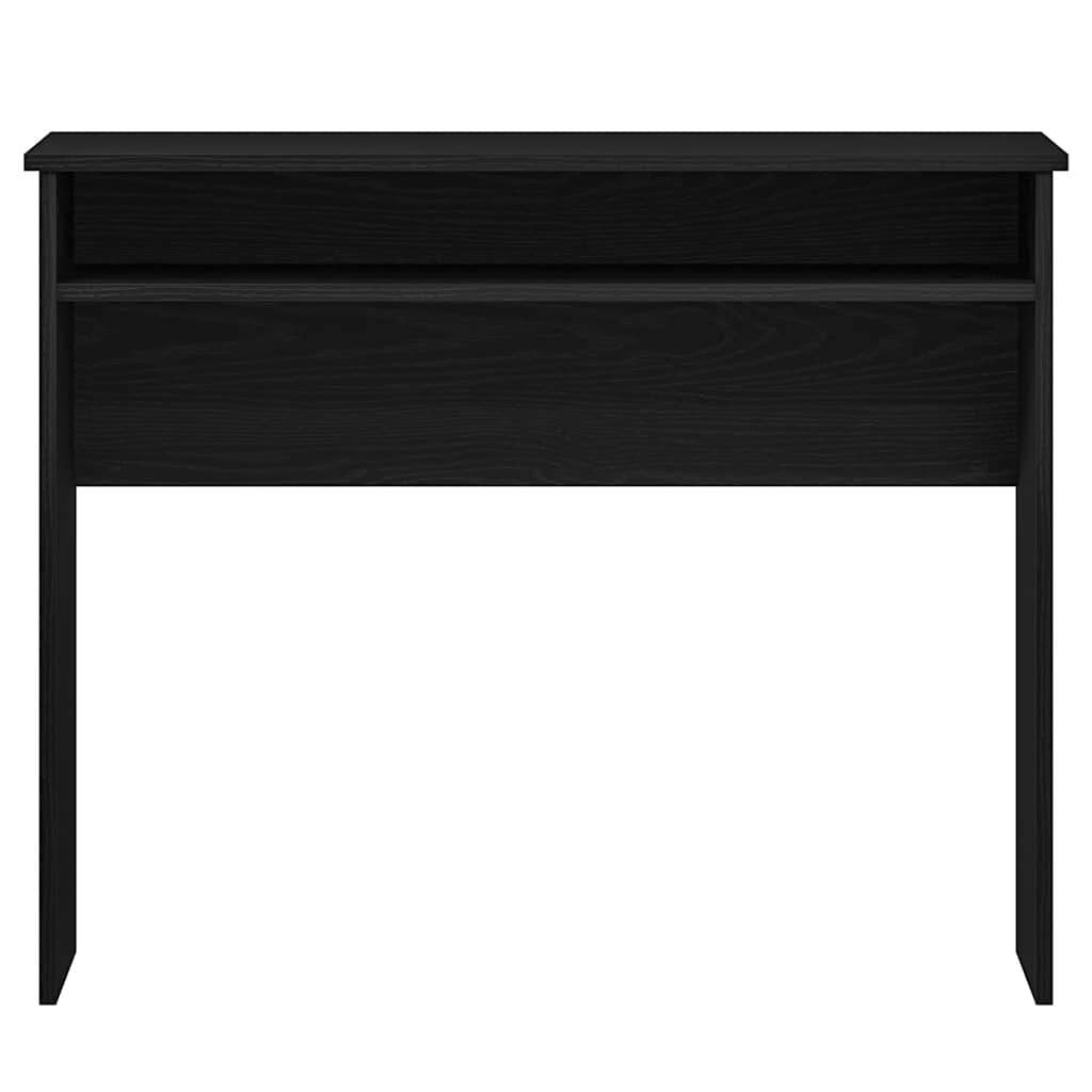 vidaXL Desk Black Oak 90x50x74 cm Engineered Wood 5