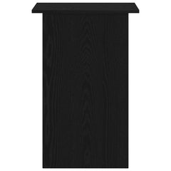 vidaXL Desk Black Oak 90x50x74 cm Engineered Wood 6