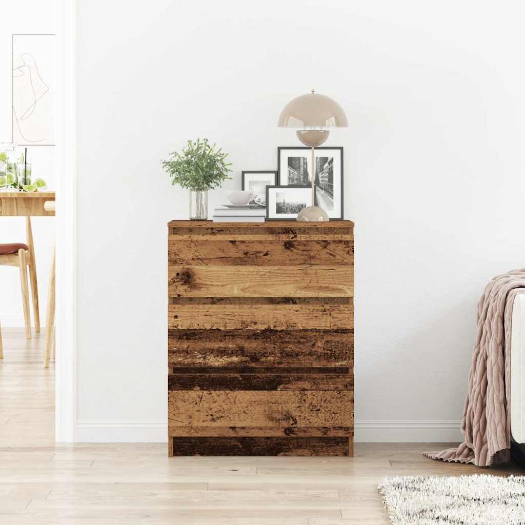 vidaXL Sideboard Old Wood 60x35x76 cm Engineered Wood 3