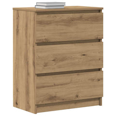 vidaXL Sideboard Artisan Oak 60x35x76 cm Engineered Wood 4