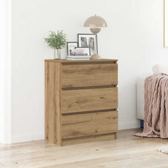 vidaXL Sideboard Artisan Oak 60x35x76 cm Engineered Wood 1