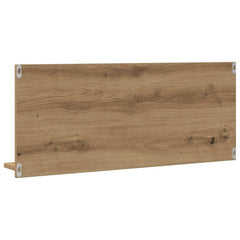 vidaXL Mirror Shelf Artisan oak 90 x 10.5 x 37 cm Engineered Wood 5
