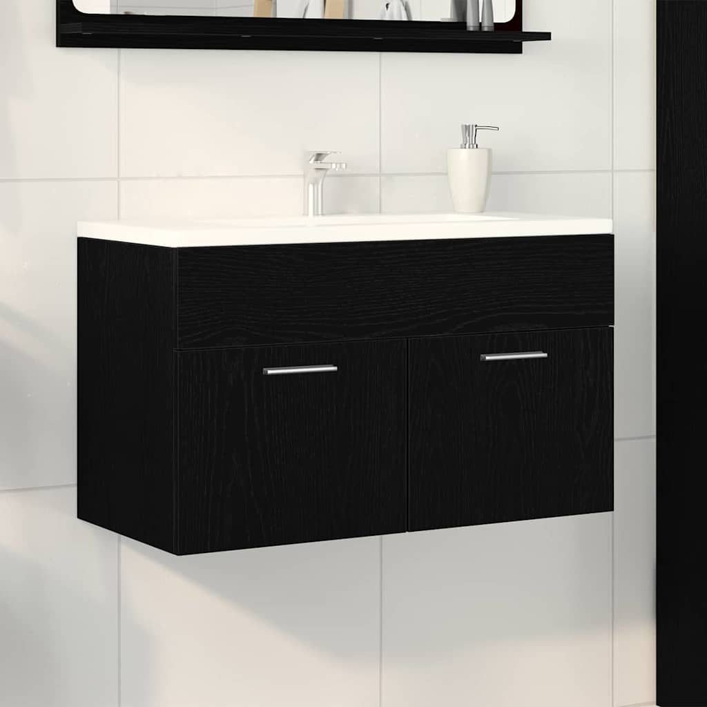vidaXL Sink Cabinet 90x38.5x46 cm Engineered Wood