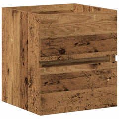 vidaXL Bathroom Cabinet Old Wood 41 x 38.5 x 45 cm Engineered Wood 2