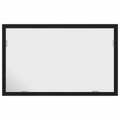 vidaXL Bathroom Mirror with LED Lights Black Oak 60x8.5x37 cm 6