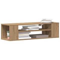 vidaXL TV Cabinet 100 x 30 x 26.5 cm Artisian oak Engineered Wood 3