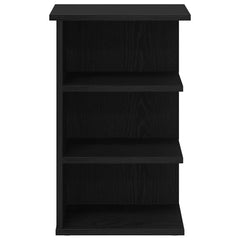 vidaXL Side Cabinet Black Oak 35 x 35 x 55 cm Engineered Wood 6