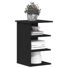 vidaXL Side Cabinet Black Oak 35 x 35 x 55 cm Engineered Wood 3