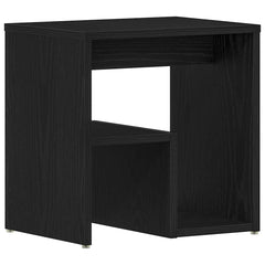 vidaXL Bedside Cabinet 2 pcs Black Oak 40 x 30 x 40 cm Engineered Wood 6