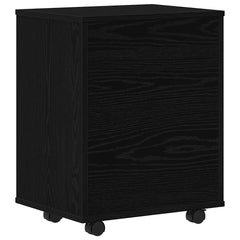 vidaXL Storage Cabinet 46 x 36 x 59 cm Engineered Wood Black Oak 6