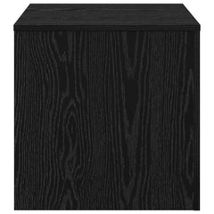 vidaXL Nesting Table 3 pcs Black Oak 45 x 45 x 45 cm Engineered Wood 5