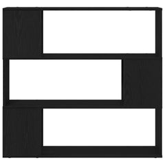 vidaXL TV Cabinet Set 100 x 24 x 94 cm Black Oak Engineered Wood 6