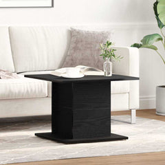 vidaXL Coffee Table Black Oak 55.5 x 55.5 x 40 cm Engineered Wood 3