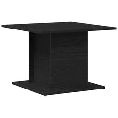 vidaXL Coffee Table Black Oak 55.5 x 55.5 x 40 cm Engineered Wood 4