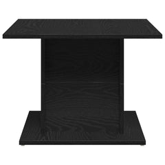 vidaXL Coffee Table Black Oak 55.5 x 55.5 x 40 cm Engineered Wood 6