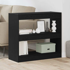 vidaXL Book Cabinet 2-Tier 2 pcs 80 x 30 x 72 cm Engineered Wood 1
