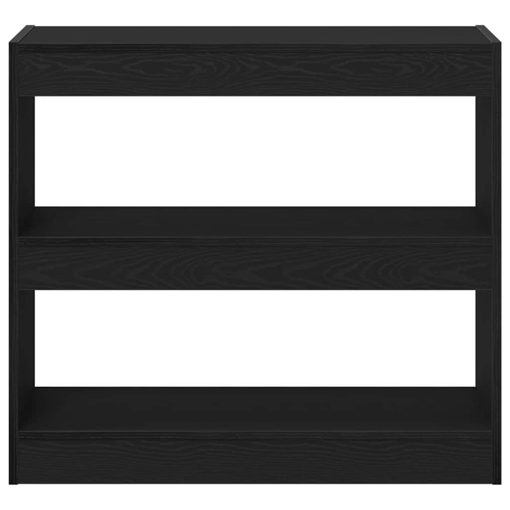vidaXL Book Cabinet 2-Tier 2 pcs 80 x 30 x 72 cm Engineered Wood 5