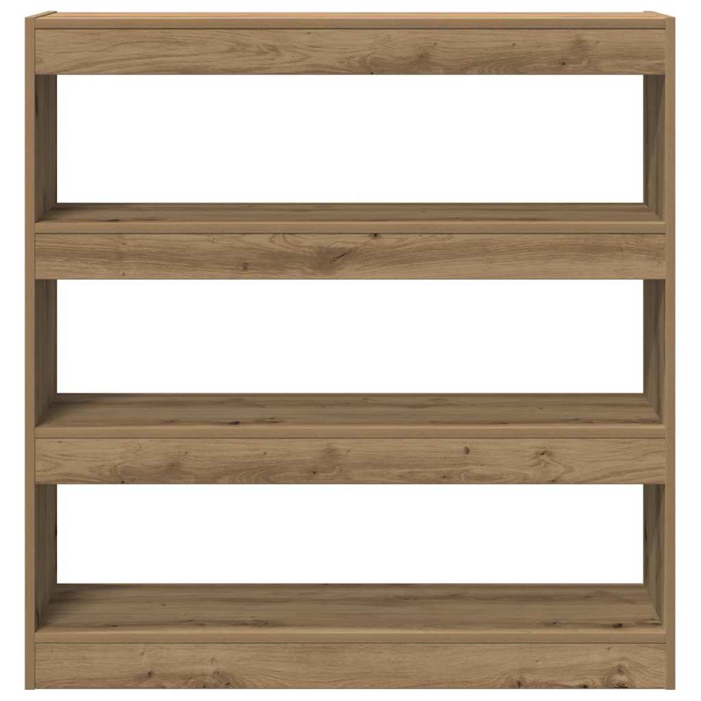 vidaXL Book Cabinet 3-Tier 100 x 30 x 103 cm Engineered Wood 5