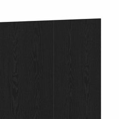 Bed Headboard 160x1.5x80 cm Engineered Wood 160 cm Black oak
