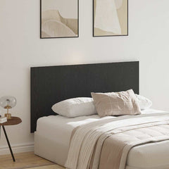 Bed Headboard 160x1.5x80 cm Engineered Wood 160 cm Black oak