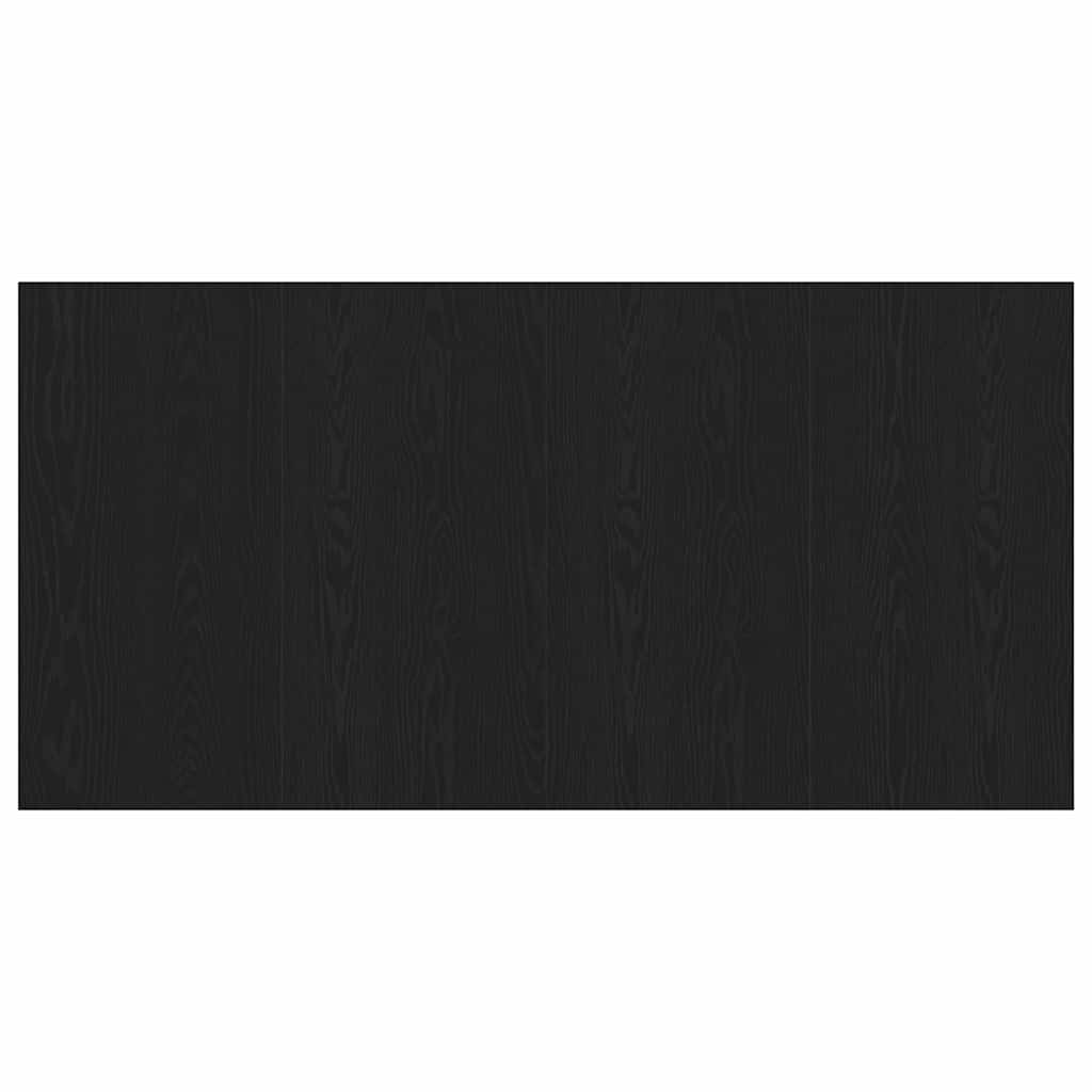 Bed Headboard 160x1.5x80 cm Engineered Wood 160 cm Black oak