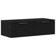 vidaXL Wall Cabinet Black Oak 68 x 30 x 20 cm Engineered Wood 5