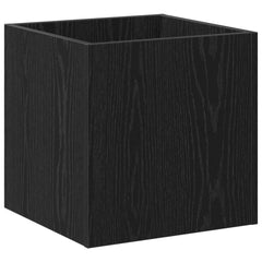 vidaXL Planter Box Black Oak 40 x 40 x 40 cm Engineered Wood 5