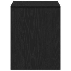 vidaXL Dressing Stool Black oak 70 x 35 x 45 cm Engineered Wood 5