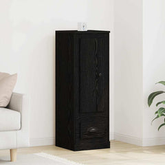 vidaXL Highboard Black Oak 36 x 35.5 x 103.5 cm Engineered Wood 1
