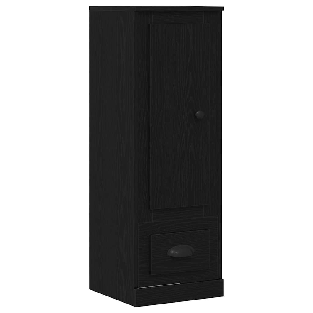 vidaXL Highboard Black Oak 36 x 35.5 x 103.5 cm Engineered Wood 2