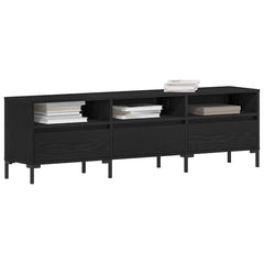 TV Cabinet 150x30x44,5 cm Engineered Wood Black oak