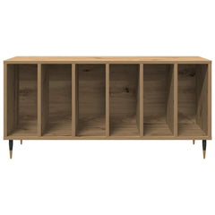 vidaXL Record Cabinet Artisan oak 100 x 38 x 48 cm Engineered Wood 5