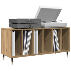vidaXL Record Cabinet Artisan oak 100 x 38 x 48 cm Engineered Wood 3