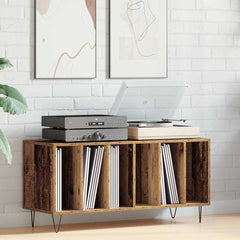 vidaXL Record Cabinet Old wood 100 x 38 x 48 cm Engineered Wood 1
