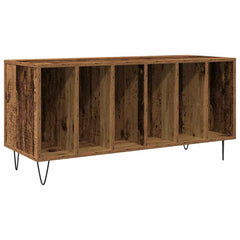 vidaXL Record Cabinet Old wood 100 x 38 x 48 cm Engineered Wood 2